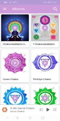 Cleansing Chakra Meditation android App screenshot 4