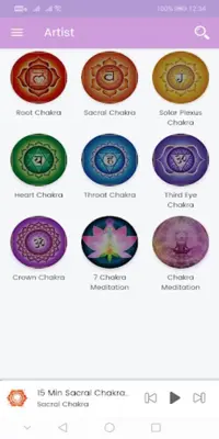 Cleansing Chakra Meditation android App screenshot 5