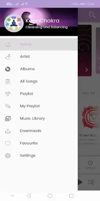 Cleansing Chakra Meditation android App screenshot 7